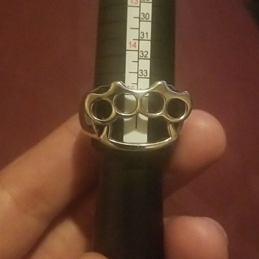 S. Steel Brass Knuckle Ring Design